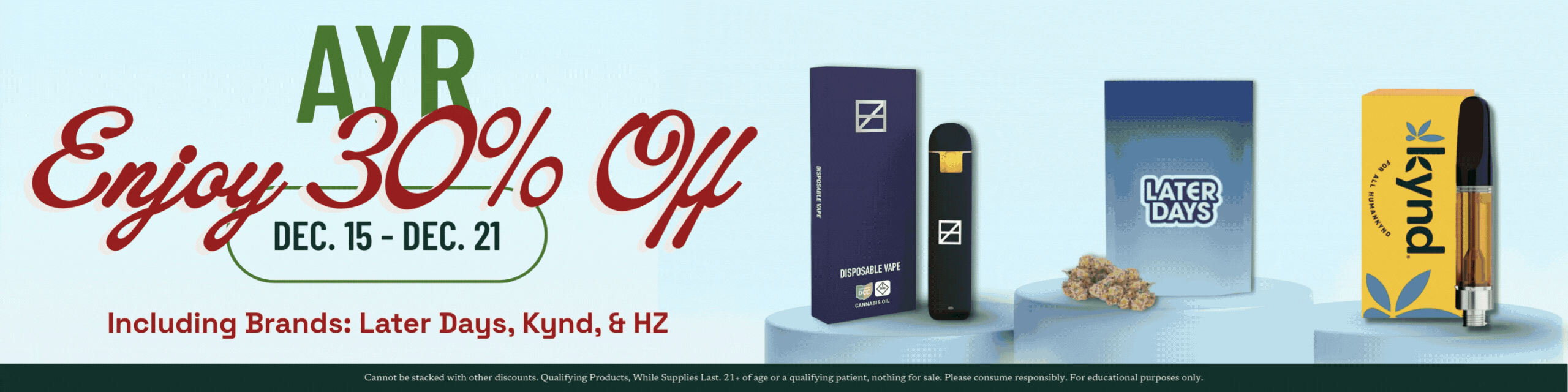 Marquees – Dec 15 OH