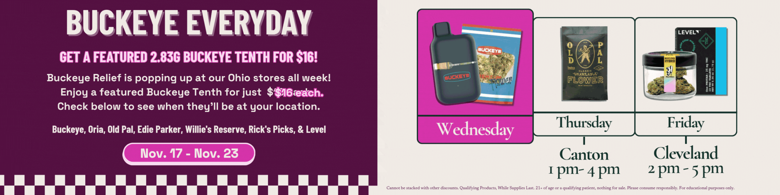 Marquees – Nov 21 OH