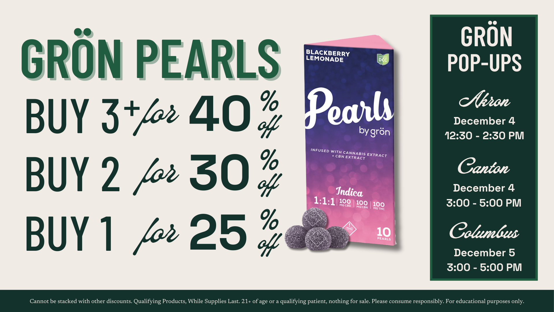 Promo Marquee – Info