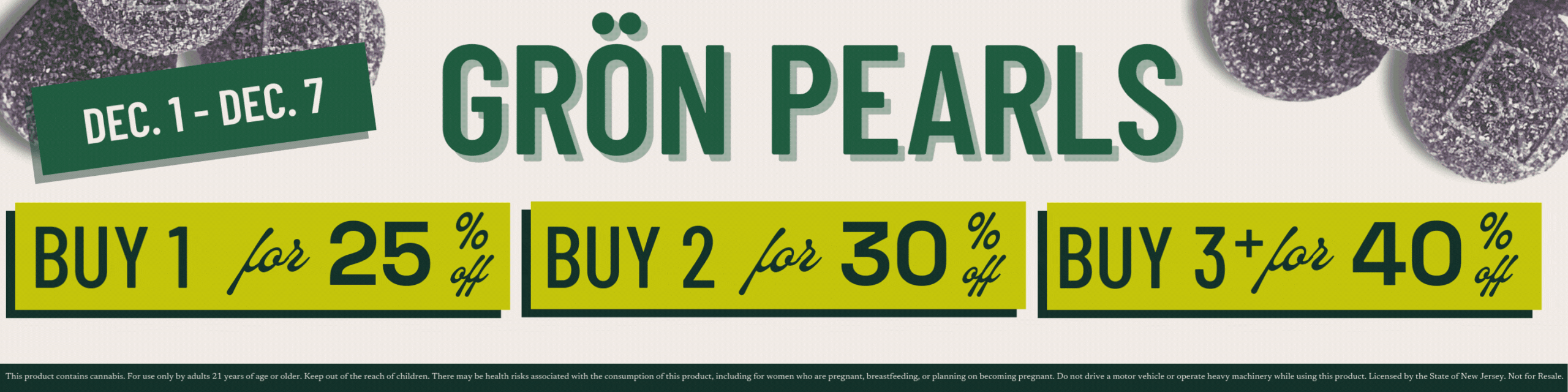 Marquees – Dec 3 NJ